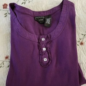 Plum long sleeve shirt. 👁❤offers!!